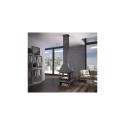 Chimenea de leña central a 4 caras -1 puerta, FM C-104