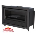 Insertable de leña con turbina BRONPI SERIE PARIS 90
