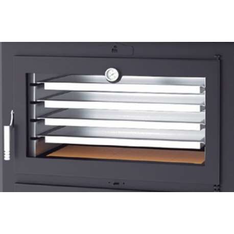 Cubilete de horno en acero inoxidable para hornos Hnos. Gómez Villanueva