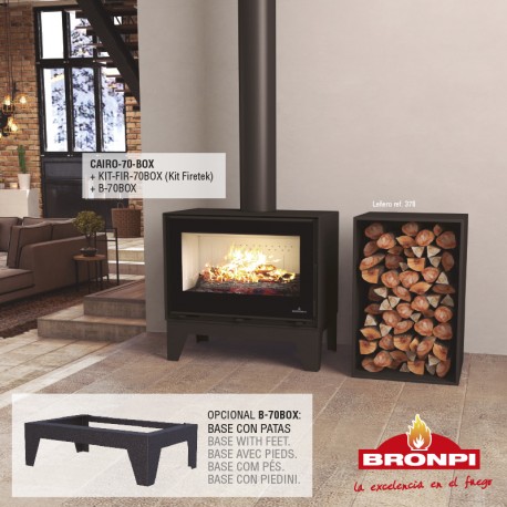 Base con patas BRONPI CAIRO 70 BOX.