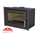 Insertable de leña con turbinas BRONPI RIOJA