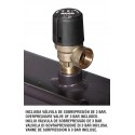Caldera insertable de leña 21 Kw TECNO-HYDROBRONPI