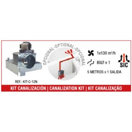 Estufa de pellets 11 kw color negro con wifi incluido de serie BRONPI MILA