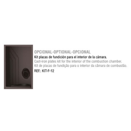 Estufa de pellets 11 kw color negro con wifi incluido de serie BRONPI MILA