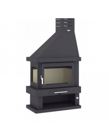 Chimenea de Leña de esquina 2 caras FM C-302 I