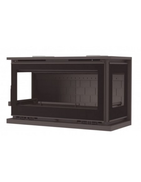 Insertable de leña 3 caras con turbina FM IT-103 FK