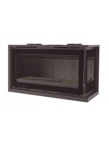 Insertable de leña de rincón con turbina FM IT-122 D FK