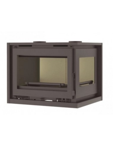 Insertable de leña de rincón con turbina FM IT-182 D