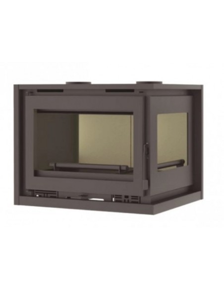 Insertable de leña de rincón con turbina FM IT-182 D