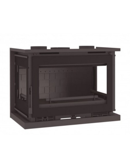 Insertable de leña 3 caras con turbina FM IT-183 FK