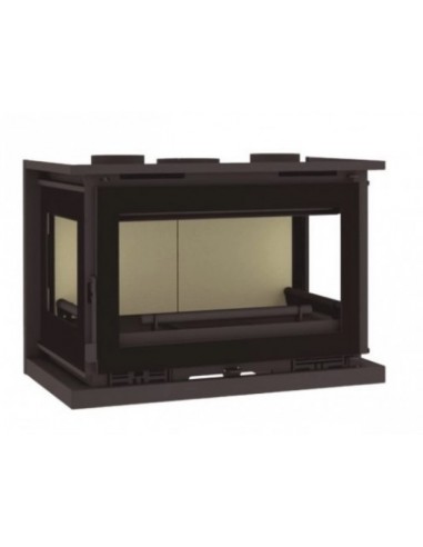 Insertable de leña 3 caras con turbina FM IT-183 K