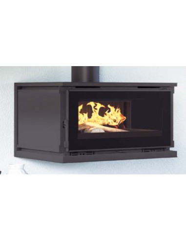 Estufa de leña para colgar con 2 ventiladores FM M-180 FK