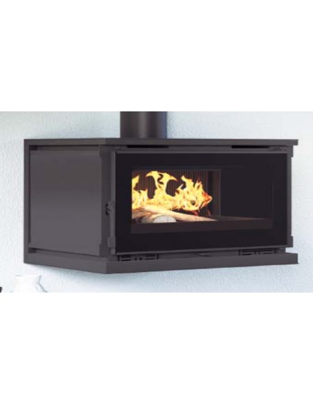 Estufa de leña para colgar con 2 ventiladores FM M-180 FK