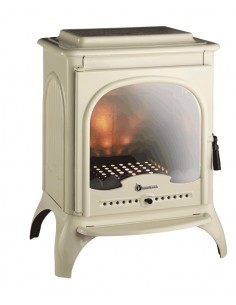 Estufa de hierro fundido INVICTA SEVILLE 2 ESMALTADA marfil L6192-46