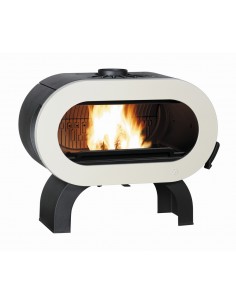 Estufa de hierro fundido INVICTA FIFTY ARCHE ESMALTADA marfil L6479-46