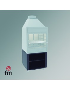 Mueble soporte con ruedas para barbacoa FM modelo BF-70
