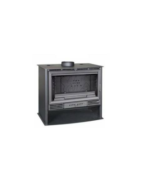 Estufa de leña con puerta de fundición SALGUEDA ATHIRA SAPHIRE GV 800 AT063 fundición