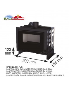Base fija para Insert Hybrid Bronpi BIH-FIJA