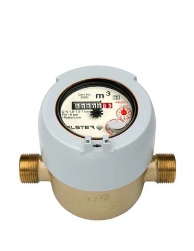 Contador de agua prepago por monedas