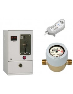 Muntgebaseerde prepaid watermeter