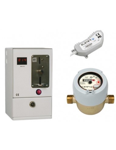 Muntgebaseerde prepaid watermeter