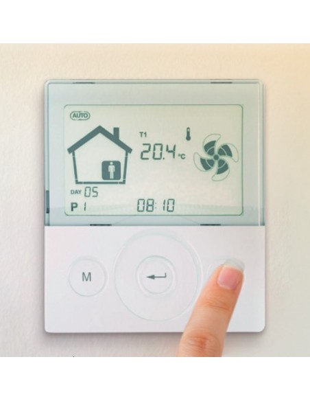 Control Digital T-EP para recuperador de calor horizontal TECNA SABIANA ENERGY EFICIENT ENY TH