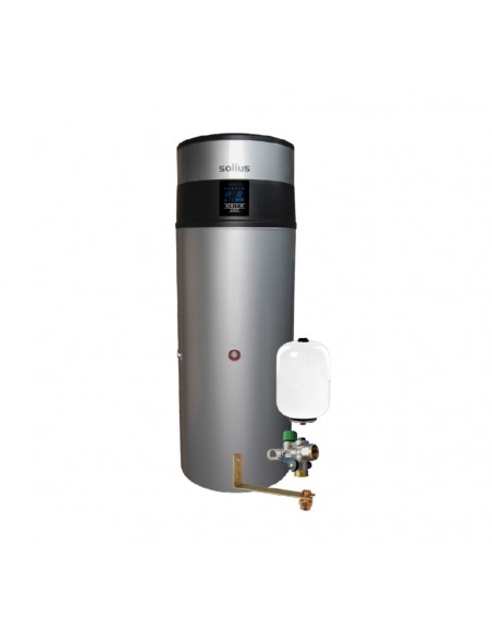 Kit para Aerotermia SOLIUS ECOTANK SILVER + ACCESORIOS QSWX200