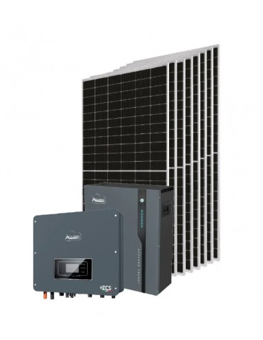 Kit solar fotovoltaico SOLIUS POWERKIT FULL ULTRA PLUS 8/230 4,04 KWP + BATERÍA 5,12 KWH LV QFKPF8MUPB