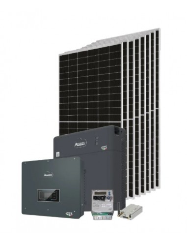 Kit solar fotovoltaico SOLIUS POWERKIT FULL ULTRA PLUS 8/400 4,04 KWP + BATERÍA 5,12 KWH HV QFKPF8TUPHV