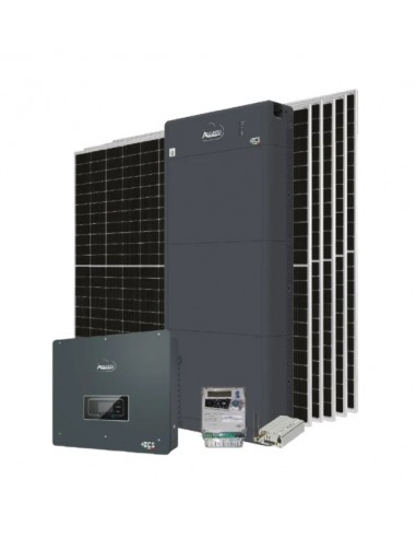 Kit solar fotovoltaico SOLIUS POWERKIT FULL ULTRA PLUS 20/400 10.10 KWP + BATERÍA 15,36 KWH HV QFKPF20TUPHV