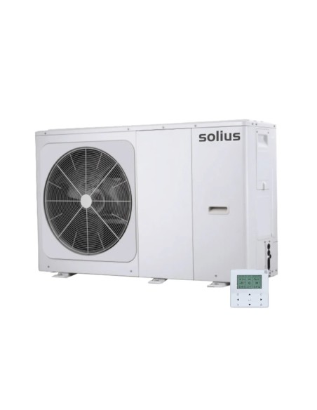 Bomba de calor para aerotermia SOLIUS AEROBOX INVERTER PLUS con refrigerante R32 ASD1216MR