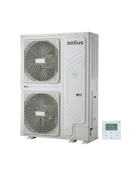 Bomba de calor para aerotermia SOLIUS AEROBOX INVERTER MAXI con refrigerante R32 ASD30TR