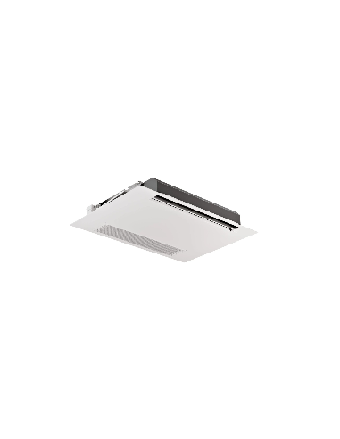 Fan coil tipo cassette a 2 tubos TECNA SABIANA CARISMA WHISPER CFF-ECM OW