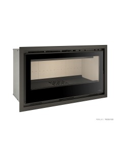 Insertable de leña FERLUX TEIDE 100