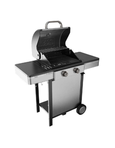BLACK+DECKER BXOG7200E barbacoa de gas con 2 quemadores