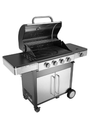 BLACK+DECKER BXOG16550E barbacoa de gas con 4 quemadores + 1