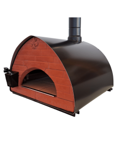 PIZZA PARTY BOLLORE horno de doble combustión (gas y leña) para pizzas con ladrillos refractarios