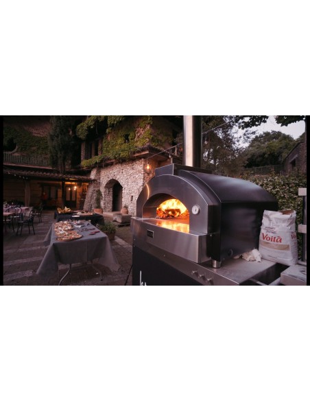 ALFA QUICK 2 horno para 2 pizzas