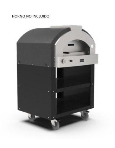 ALFA BASE CON RUEDAS para horno de Pizza QUICK 2