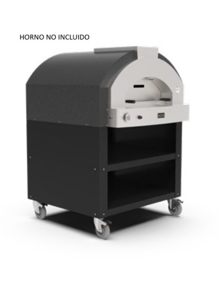 ALFA BASE CON RUEDAS para horno de Pizza QUICK 4