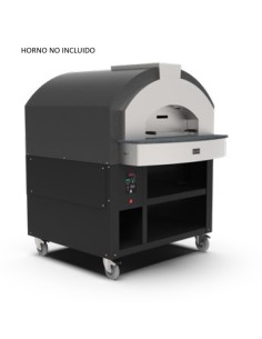 ALFA BASE CON RUEDAS para horno de Pizza QUICK 6