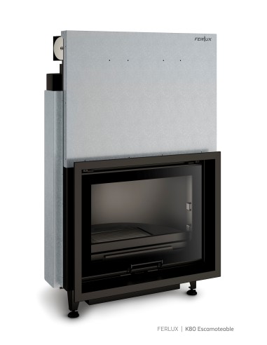 FERLUX HOGAR K-80 GUILLOTINA houtkachel met...