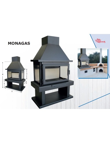 GÓMEZ VILLANUEVA MONAGAS houtbarbecue