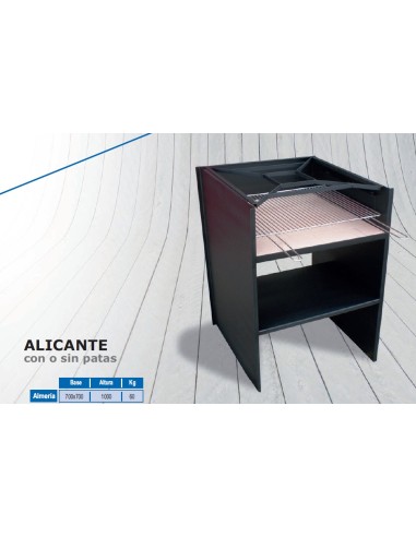 GÓMEZ VILLANUEVA ALICANTE barbecue portatile