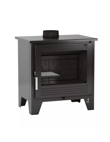 FM M-108 PF – Poêle à bois frontal avec pieds...