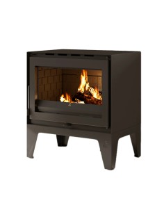 FM M-170 PF – Stufa a legna frontale con gambe e ampia...