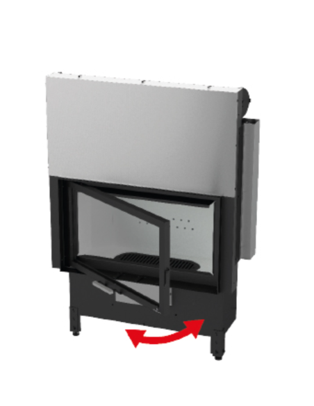 copy of BRONPI DENVER, inserto a legna con turbine e forno