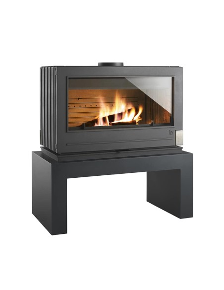 INVICTA PRESTON Estufa de leña de hierro fundido_3