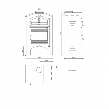 Estufa FM M106